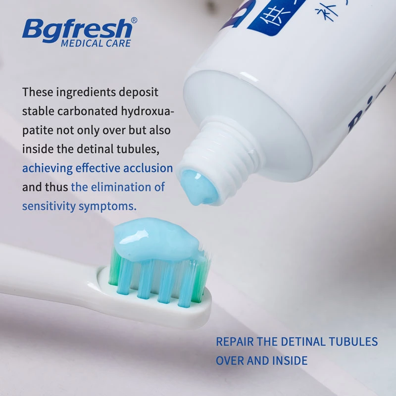 Dental Consumable Material Dental Desensitizing Toothpaste Prevent Dentinal Sensitivity with Rapid Production Capacity