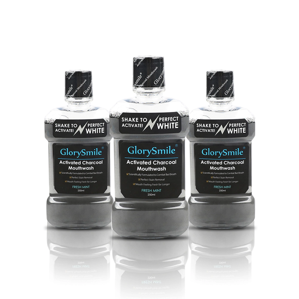 Wholesale Brand New 250 Ml Oral Care Activated Charcoal Mouthwash